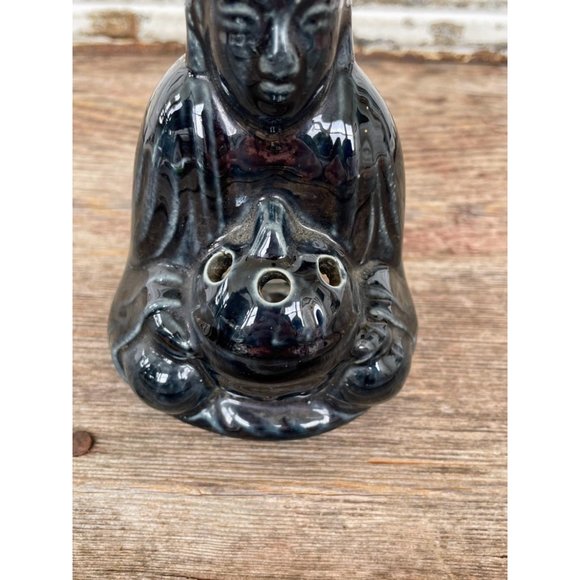 Vintage Ceramic Japanese Buddha Incense Burner - Picture 5 of 9